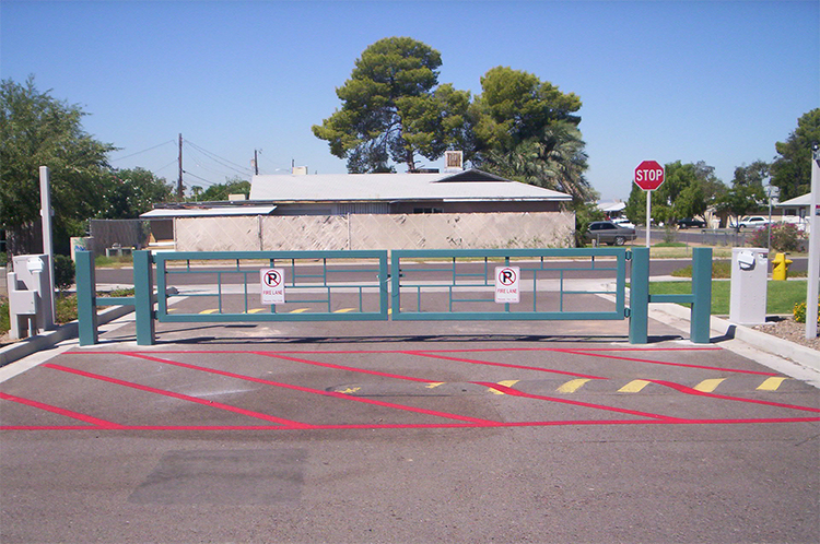 Government Facilities Exit Gate